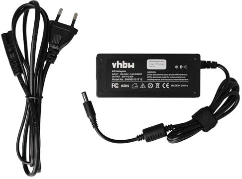 vhbw Netzteil 20V, 3.25A, 65W kompatibel mit Notebook Lenovo Ideapad U400, U410, U450, U450P, U455, U460, U510, U550
