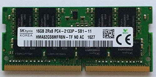 HYNIX 16GB 2Rx8 PC4-2133P DDR4-17000 SODIMM ALIENWARE DELL LAPTOP MEMORY HMA82GS6MFR8N-TF