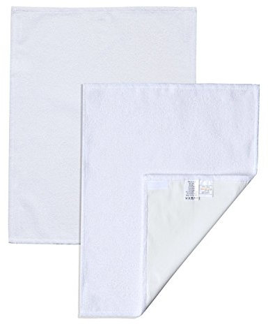 Wechselhandtuch für Wickelauflage Small | Beschichteter Frotteebezug mit Clever-Klett | 2er Set Wechselhandtücher für nordic coast Wickelauflage 50 x 70