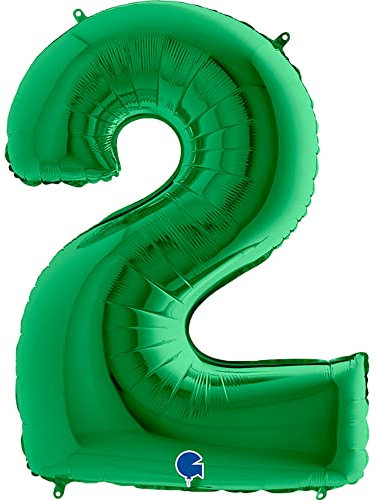 Grabo 032GR-P Superloon Nummer 2 Einzelpack, Länge 101,6 cm, Farbe Grün, Einheitsgröße