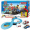 PAW Patrol Carrera First Rennbahnset | Chase & Marshall | 2,4m Strecke | Kreisel für extra Spielpaß | Ab 3 Jahren | Batteriebetrieben