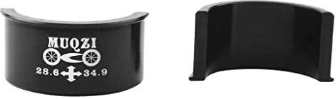 T TOOYFUL Adattatore per Fascetta per Deragliatore Anteriore per Bicicletta Mountain Bike da 28,6 A 34,9 Mm
