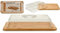 Plateau Fromage Bambou Rectangulaire et Cloche Acrylique