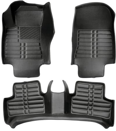 fussmattenprofi.com 5D Premium Leder Fussmatten Für Mercedes GLA (2.Gen) H247 Baujahr ab 2020 I 100% Passgenau Geruchlos Allwetter TPE Fußmatten Set