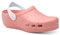 FELIZ CAMINAR Zuecos Sanitarios Asana (Coral Blanco 37) / con Correa Unisex Antideslizantes y Cómodos para Hombre y Mujer | Cocina, Sanidad, Hostelería