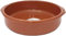 Tradineur - Cazuela redonda de barro - Apta para vitro y horno - Ideal para guisos y asados caseros –Ø 26 cm