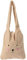 MIJOMA Kuschelige Plüschtasche aus weichem Teddyfleece mit aufgesticktem Gesicht und angenähten Ohren (Hase Beige, Shopper 32x45cm)