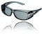 Dräger Schutzbrille X-pect 2420 | Leichte Arbeitsschutzbrille| Für Baustelle, Werkstatt, Fahrrad-Fahren, Joggen, Rettungsdienst, Labor | Getönt, kratzfest und beschlagfrei