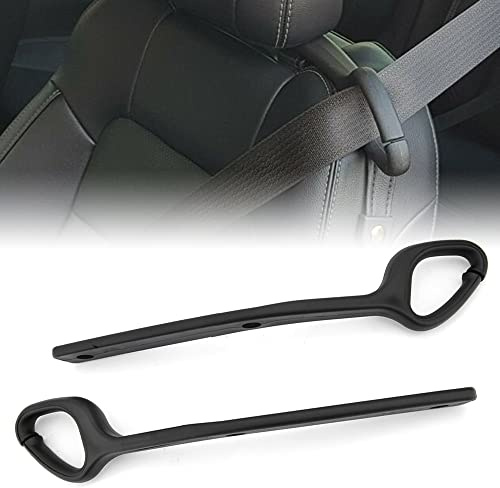 JSKAPA Coppia di supporti per guida di estensione della cintura di sicurezza compatibile con accessori di sicurezza Ford Mustang EcoBoost GT 2015-2021