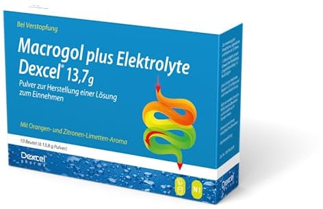 Macrogol Dexcel plus Elektrolyte bei Verstopfung, 10 St. Beutel