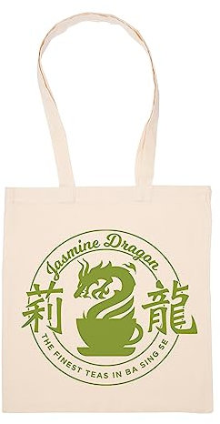 Hopestly Jasmine Dragon Tasche Wiederverwendbar Einkaufen Lebensmittel Baumwolltuch Tote Reusable Shopping Bag
