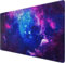 Tapis de Souris Gaming XXL Ciel Bleu Étoilé, 1200x600mm Grand Tapis de Souris, Tapis de Souris Antidérapant Surface Spéciale Améliore Précision et Vitesse, pour Gamer Ordinateur PC