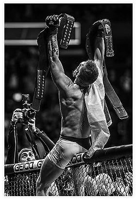 Conor McGregor Poster Leinwand Poster Wandkunst Dekor Druck Bild Gemälde für Wohnzimmer Schlafzimmer Dekoration ungerahmt 30 x 45 cm
