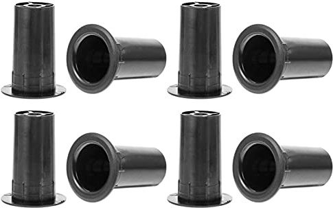 Homoyoyo 8pcs Speaker Port Tubes Bass Reflex Tube for Speaker Box Cabinet Sound Enhancement Acoustic Audio Accessories