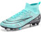 VTASQ Zapatillas de Fútbol Hombre Profesionales Atletismo Entrenamiento niños Spike Aire Libre Calzado de Fútbol Training Zapatos de Deporte Zapatillas de Fútbol Turquesa 35 EU
