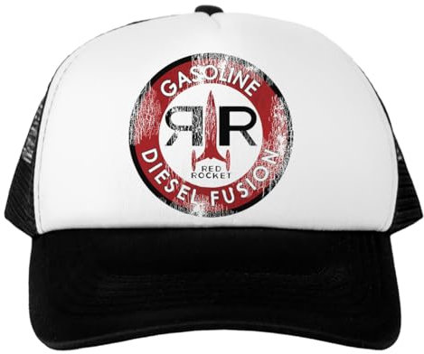 Generisch Red Rocket Baseballkappe, Unisex, Klassische Passform