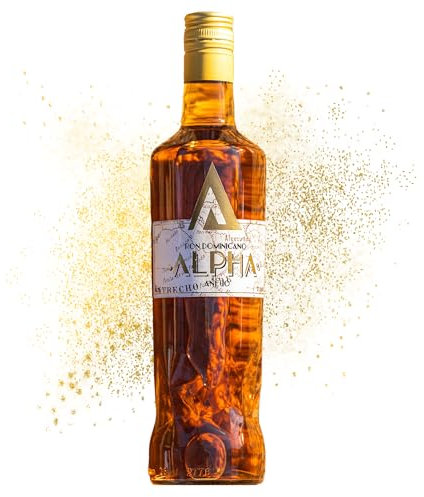 Ser Lobo - Ron Alpha | Ron Dominicano | Ron Añejo | Ron Premium | Ron Flor de Caña | Ron Reserva | Rones Madurados en Barricas de Roble | Alcohol 37,5% | Ron 0,7L | Bebidas Alcoholicas Ofertas Flash