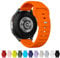TStrap Cinturino orologio 20 mm 22 mm in silicone, cinturino smartwatch di ricambio sportivo Arancione per uomo e donna, con chiusura regolabile