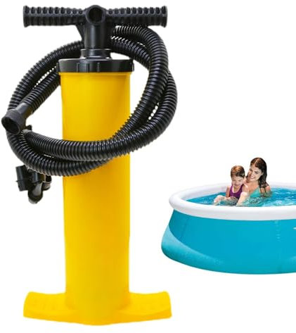 Air Pumps | Handheld Air Pump | Inflatable Pump Portable Hand, Raft Hand Pump, High Pressure Hand Pump, Compact Air Pump, Lightweight Hand Pump for Outdoor Camping Pump,