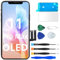 MP+ for iPhone 11 Pro Max Screen Replacement [OLED],[Full HD] [COF] 3D Touch Retina Display Digitizer Screen Assembly with Repair Tools Kit and Waterproof Adhesive