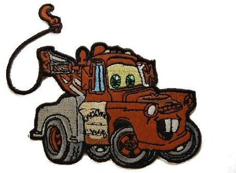 alles-meine.de GmbH Hook 9 cm * 7 cm Bügelbild - Auto Cars - Aufnäher Applikation Mater Chevrolet Stepside Mc