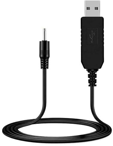 Ersatz USB Ladegerät 2,3V 100cm Ladekabel Typ 5513 5516 für Braun Elektrorasierer MGK3321, MGK3335, MGK3010, MGK3020, BT3020, BT3021, BT3410, BT3421