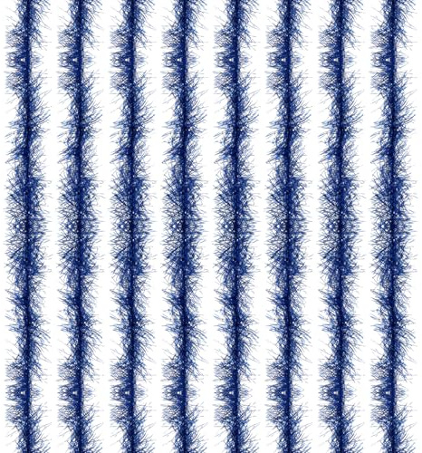 PATIKIL 5Ft Federboa, 8 Stück Künstliche Flauschige Federboas Partydekorationen für DIY Basteln, Hochzeitskostüm, Weihnachten, Konzert, Halloween, Wohnkultur, Hellblau