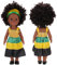 Oreilet Schwarze Babypuppe, 14 Zoll Weiche Plastik Amerikanische Afrika Baby Girl Puppe, Realistische Wiedergeborene Babypuppe Im Alter von 2 3 4 5 6, Lockiges Haar, Geburtstagsgeschenk