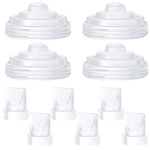 Ziyonix 10 Pieces M5 Pump Replacement Accessories, Silicone Breast Pump Replacement Parts Accessories Duckbill Valves Diaphragm Compatibl for Breast Pump Accessories