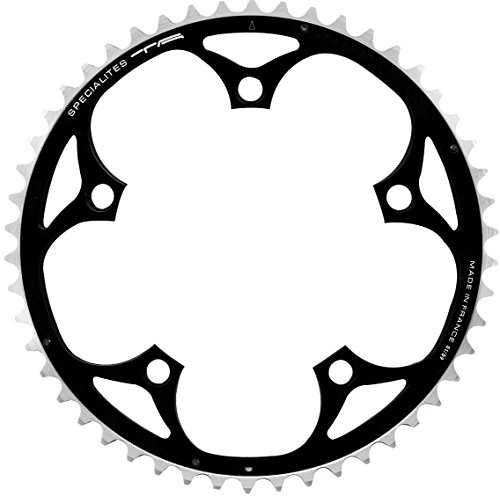Spécialités TA Vento 135pcd Campagnolo 9/10 Speed Chainring, Black, Outer 48t
