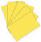 folia 6122/4/12 - Tonkarton 220 g/m², Bastelkarton in zitronengelb, DIN A4, 100 Blatt, als Grundlage für zahlreiche Bastelarbeiten