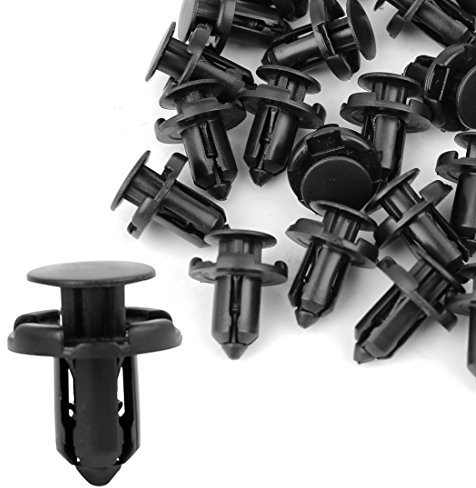 sourcing map 30Pcs Push Type Retainer Pare-choc Clips MR200300 pour Mitsubishi pour Honda