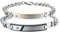 Cupimatch Pärchen Armband, Edelstahl Herz Lieben Paare Partner Panzerkette Armreif mit Zirkonia Gravur Keep me in you heart, rosegold schwarz silber