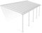 Canopia by Palram Terrassenüberdachung Alu Olympia 3X9.15 Polycarbonat Hohlkammerplatten Pergola 924 x 295 cm Weiss zur Überdachung ihrer Terrasse