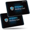 Carte Anti RFID, Befekt Gears [ Lot de 2 ] Carte de Blocage RFID/NFC Protecteurs de Carte de Crédit sans Contact Protège Entièrement Portefeuille, Carte Bancaire, CE, Passeport