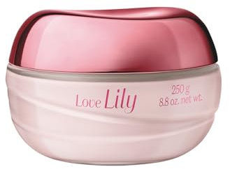 Boticario - Linha Lily (Love) - Creme Acetinado Hidratante Corporal 250 Gr - (Boticario - Lily (Love) Collection - Satiny Moisturizing Body Cream Net 8.8 Oz)