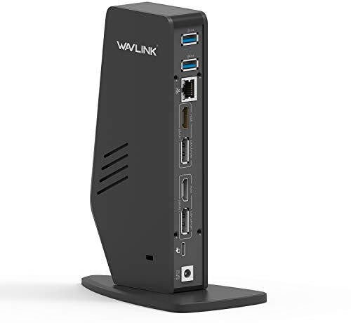La Station d'accueil WAVLINK USB C Dual 4K Prend en Charge la Charge d'un Ordinateur Portable de 65W