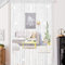 AIZESI 2PCS String Curtain Room Partition String Door Curtains Divider Door Window Panel Screen Size 90 X 200cm Crystal Beads String Tassel Beaded Curtain White
