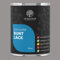 Lignocolor Buntlack glänzend (750 ml, Platingrau) | hochbeständiger Lack für Holz, Metall, Kunststoff & Kinderspielzeug