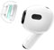 SpinFit Superfine für AirPods Pro Gen 1 & Gen 2 – ML (ein Paar) (Ohrstöpsel installiert)