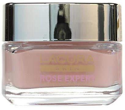 LACURA Skin Rose Expert Tagescreme LSF15 UVA mit Rosenblütenwasser & Pfingstrosen -Extrakt für Alle Hauttypen 50ml