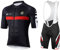UGLY FROG Abbigliamento Ciclismo Set Completo Tuta Bici Maglia + Salopette Bib Pantaloncini