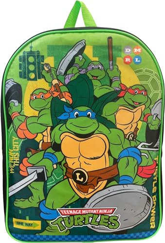 Ruz Schulranzen für Kinder, lizenziert, 38,1 cm, Mehrfarbig, Large, Ninja Turtles