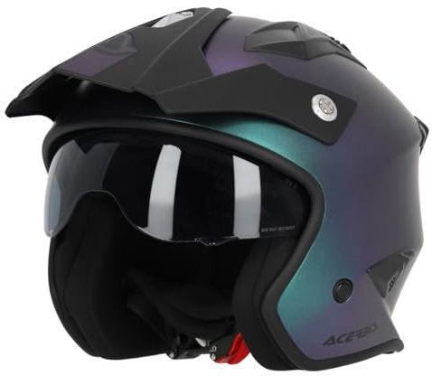 Acerbis Casco Jet Air Metallic Chameleon XL