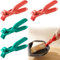 Lot de 4 Pinces Cuisine Silicone, 2025 New Clip anti-brûlure, multi-usages Pour la cuisine, Pince à viande, Pince à pâtes (vert, rouge)