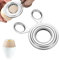 Egg Topper ｆor Boiled Eggs,1 Pcs Boiled Egg Cutter,Boiled Egg Topper Cutter Metal,Eboiled Egg Top Cutter for Any Size,Egg Cutter for Soft Boiled Eggs for Kitchen