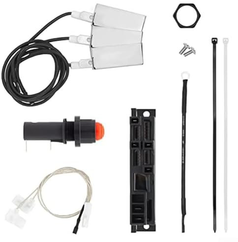 Kit di accensione elettronica per barbecue, kit di ricambio per barbecue a gas, accensione piezoelettrica, accessori di ricambio, per barbecue a gas Summit A6