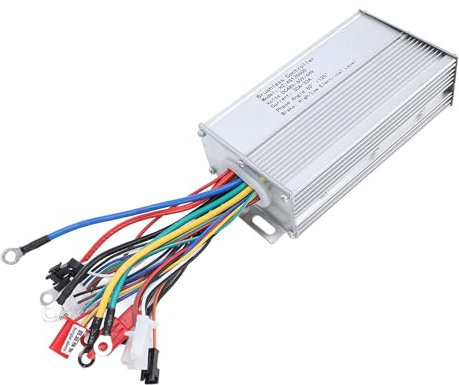 64 V 600 W Motorsteuerung aus Aluminiumlegierung, Stabile Geschwindigkeitsregelung, Ideal für Elektroroller, E-Bike, Dreirad, aus Hochwertigem Material
