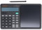 Calculator Notepad,Solar Calculators Notepad with LCD Writing Tablet for Students School College (Black)