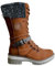 black week angeboteStiefel Damen Einfarbige Mid Calf Cowboy Stiefel Stylisch & Praktisch Winterstiefel Damen Elegant Klobiger Blockabsatz S barfußschuhe damen sale
